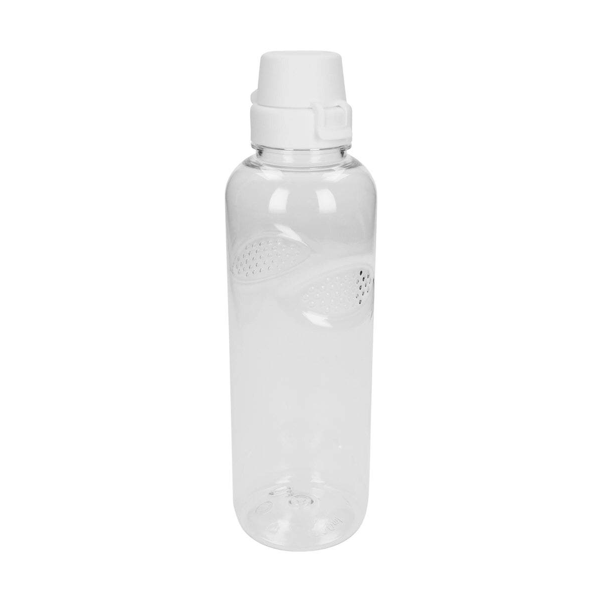 Trinkflasche Carve „School“, 1,0 l – Transparent / Weiß