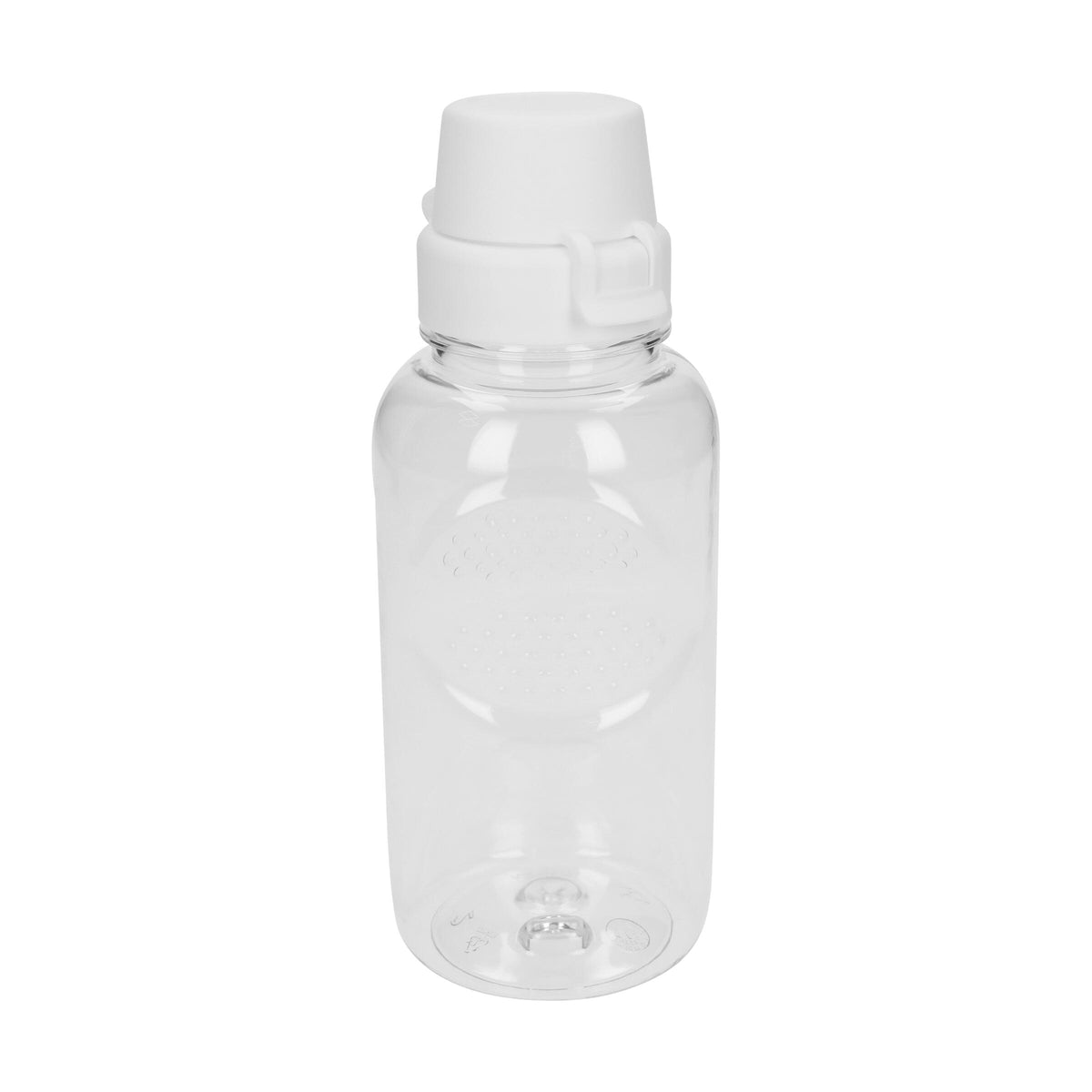 Trinkflasche Carve „School“, 500 ml – Transparent / Weiß