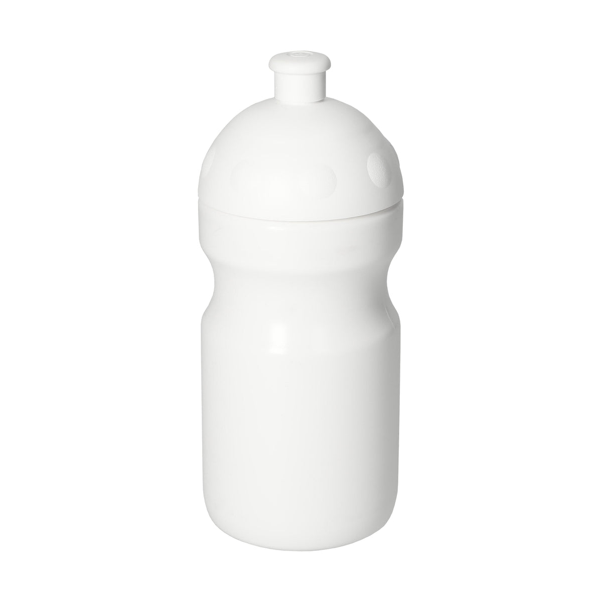 Trinkflasche „Fitness“ 0,5 l mit Saugverschluss – Weiß