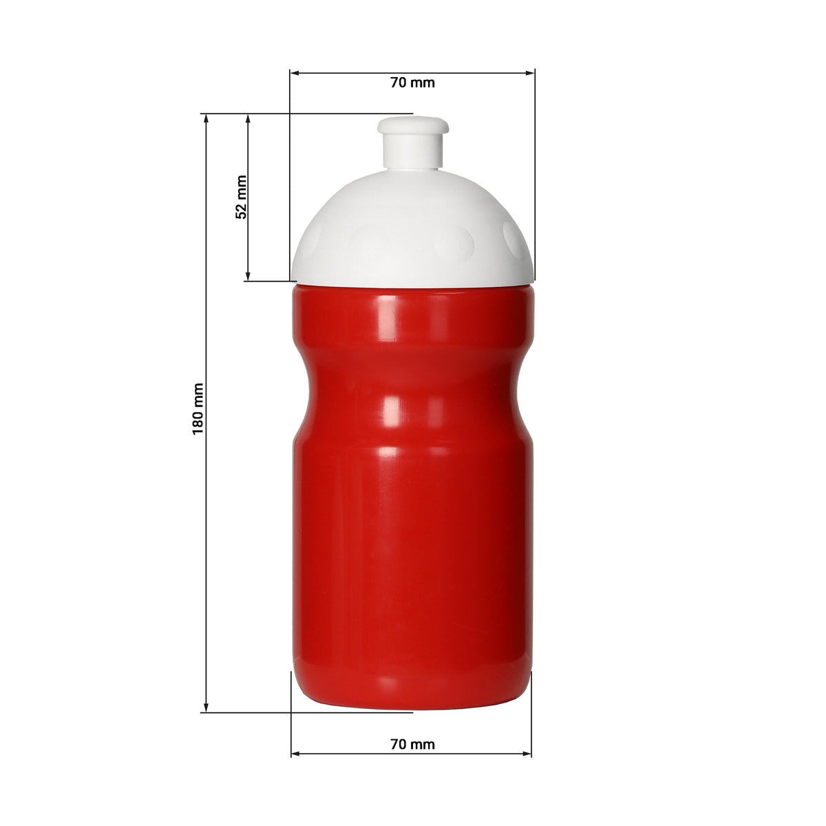 Trinkflasche „Fitness“ 0,5 l mit Saugverschluss