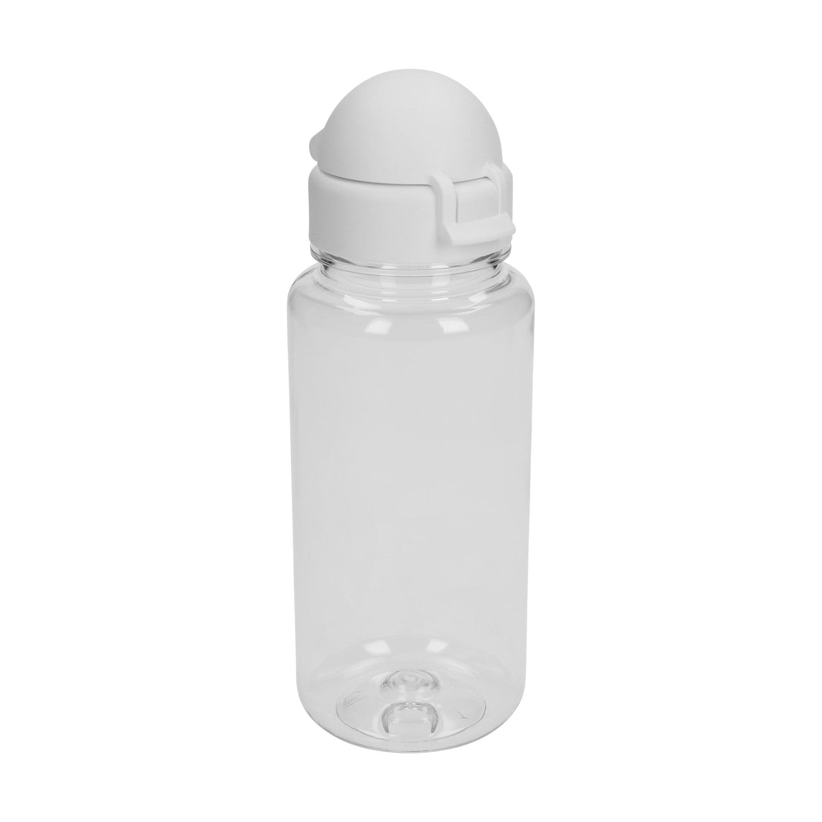 Trinkflasche „Junior“, 400 ml – Transparent / Weiß