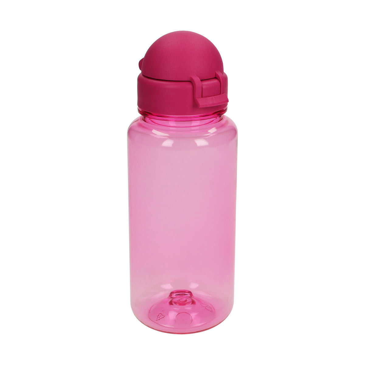 Trinkflasche „Junior“, 400 ml – Transparent pink / Pink