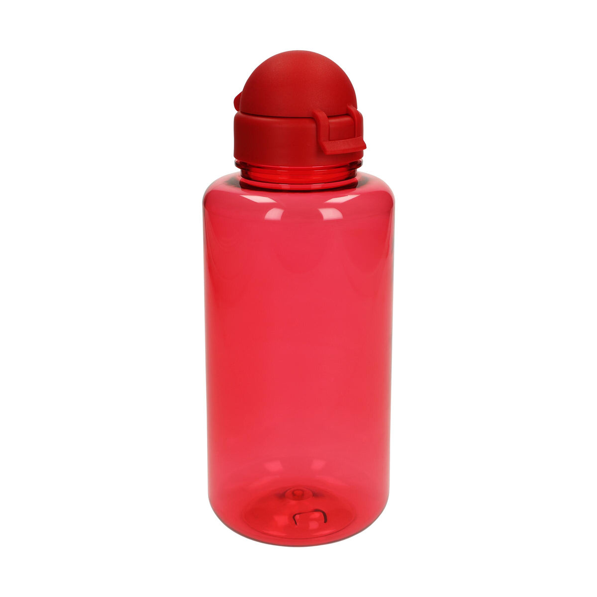 Trinkflasche „Junior“, 700 ml – Transparent rot / Rot