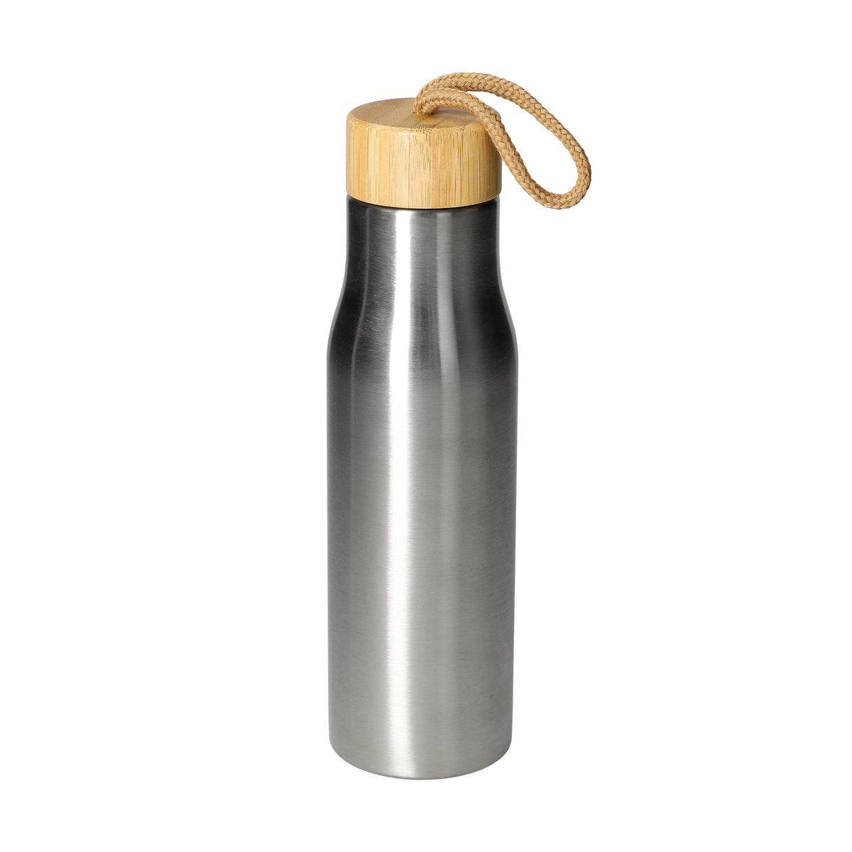 Trinkflasche „Kopenhagen“, 500 ml – Silber