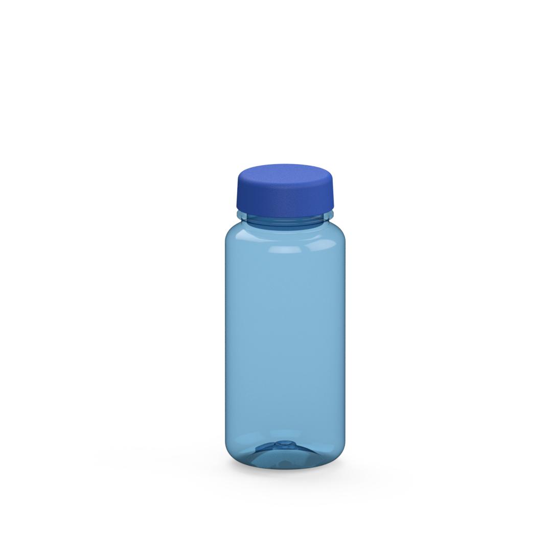Trinkflasche „Refresh“, 400 ml – Transluzent blau / Blau