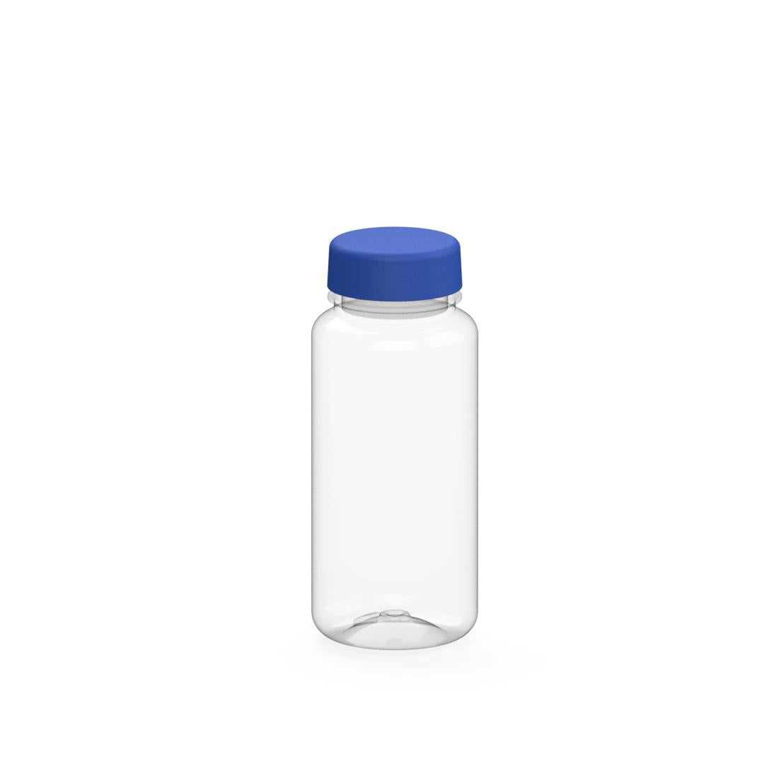 Trinkflasche „Refresh“, 400 ml – Transparent / Blau