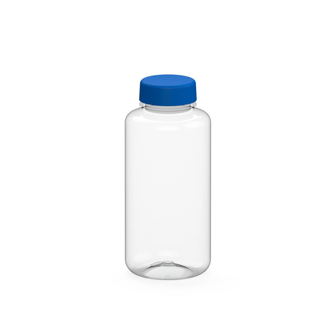 Trinkflasche „Refresh“, 700 ml – Transparent / Blau