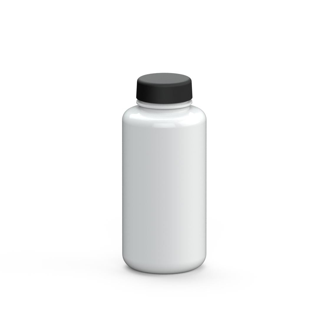 Trinkflasche „Refresh“, 700 ml – Weiß / Schwarz
