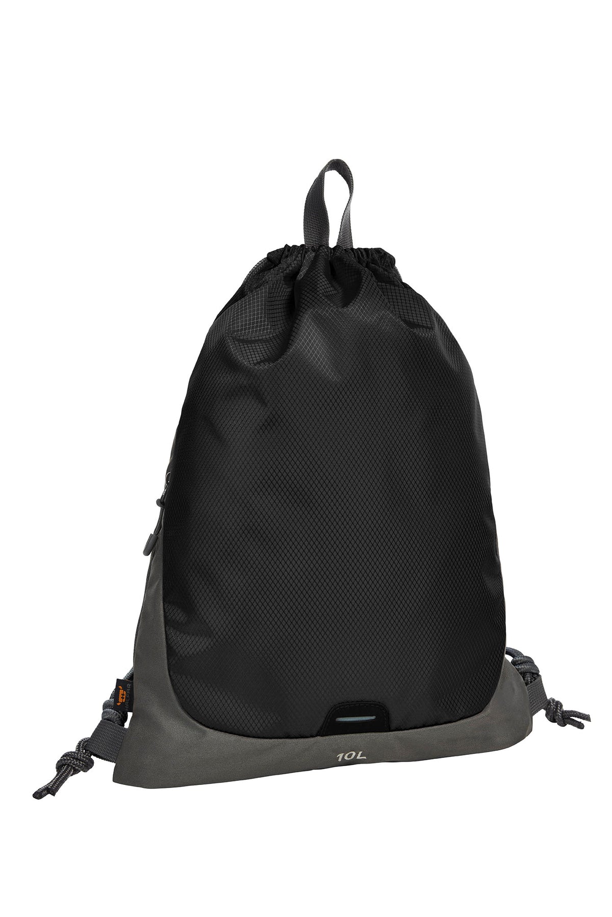 Turnbeutel mit Reflektorstreifen und Seitentasche