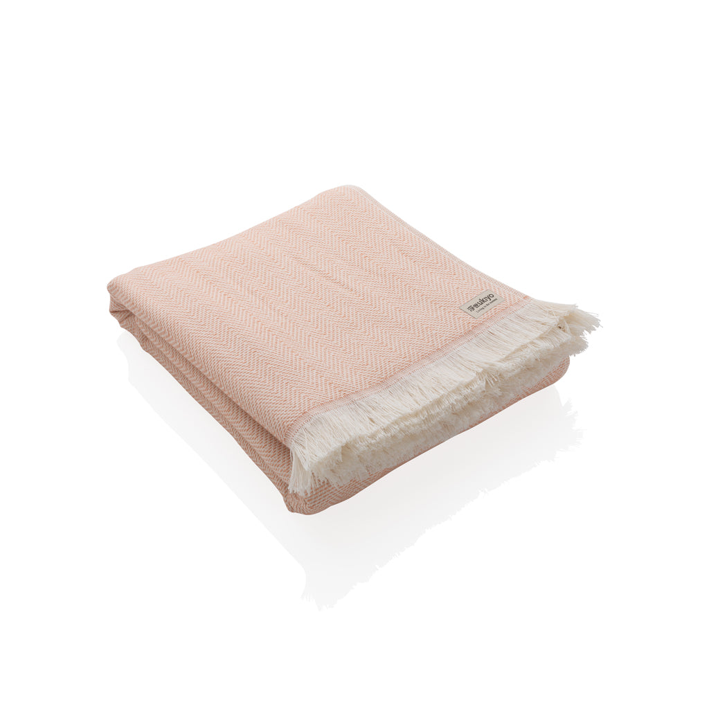 Ukiyo Hisako AWARE™ Four Seasons Handtuch/Decke 100x180cm – rosa