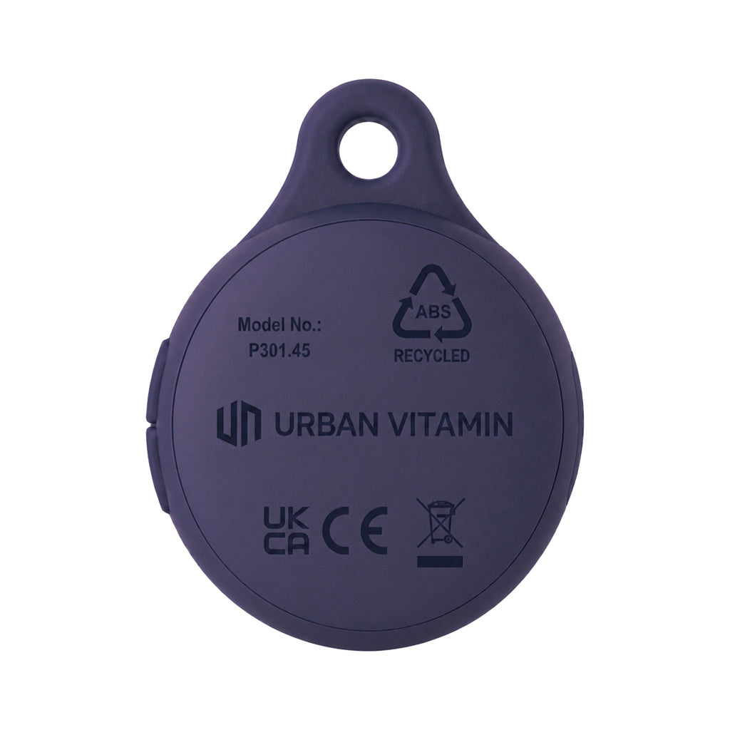 Urban Vitamin Aptos– wiederaufladbarer Dual-Finder mit Licht – blau