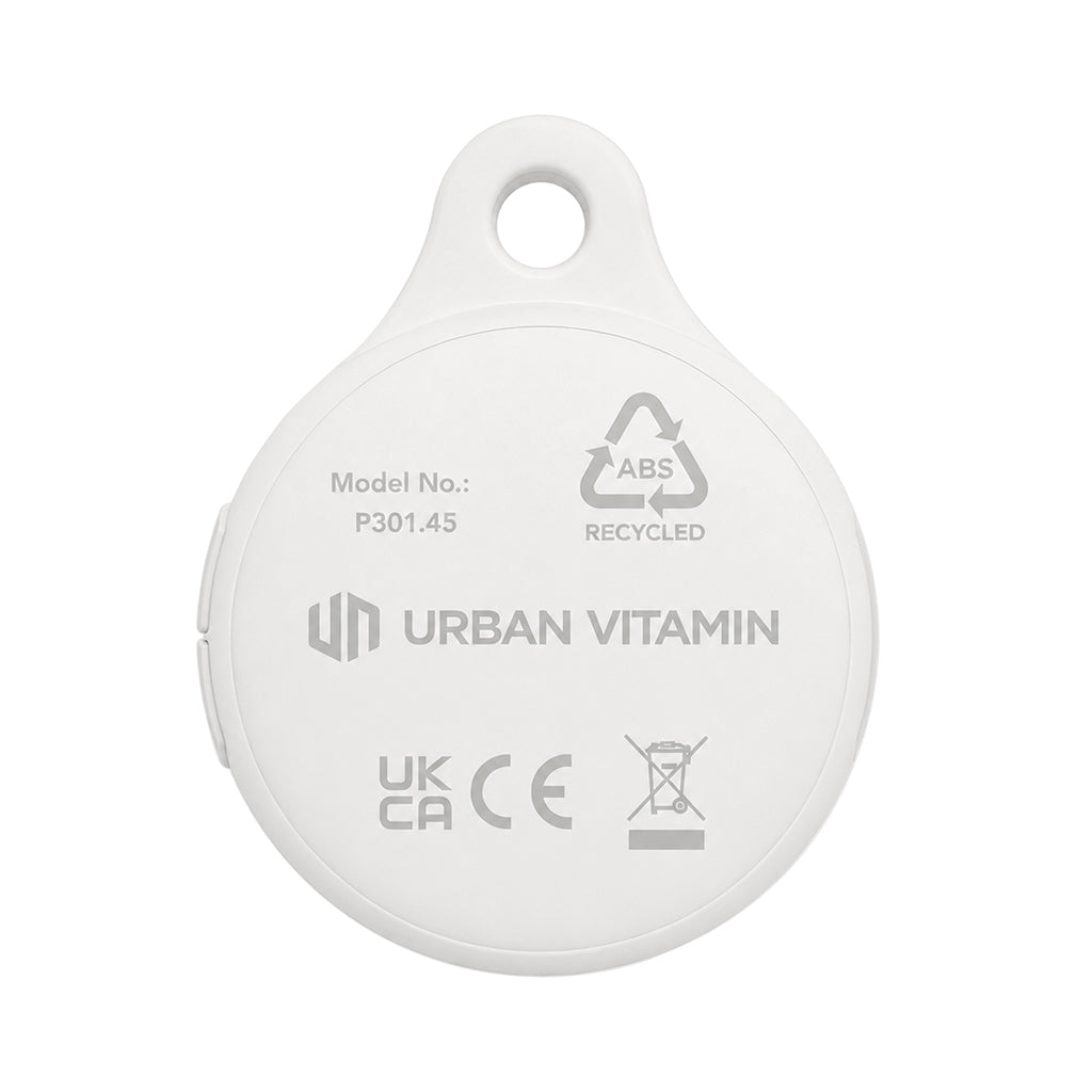 Urban Vitamin Aptos– wiederaufladbarer Dual-Finder mit Licht – weiß