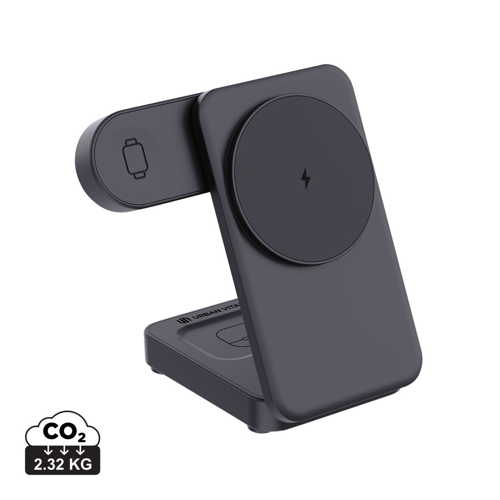 Urban Vitamin Arcadia 15W 3in1 Magnet-Charger aus RCS rABS