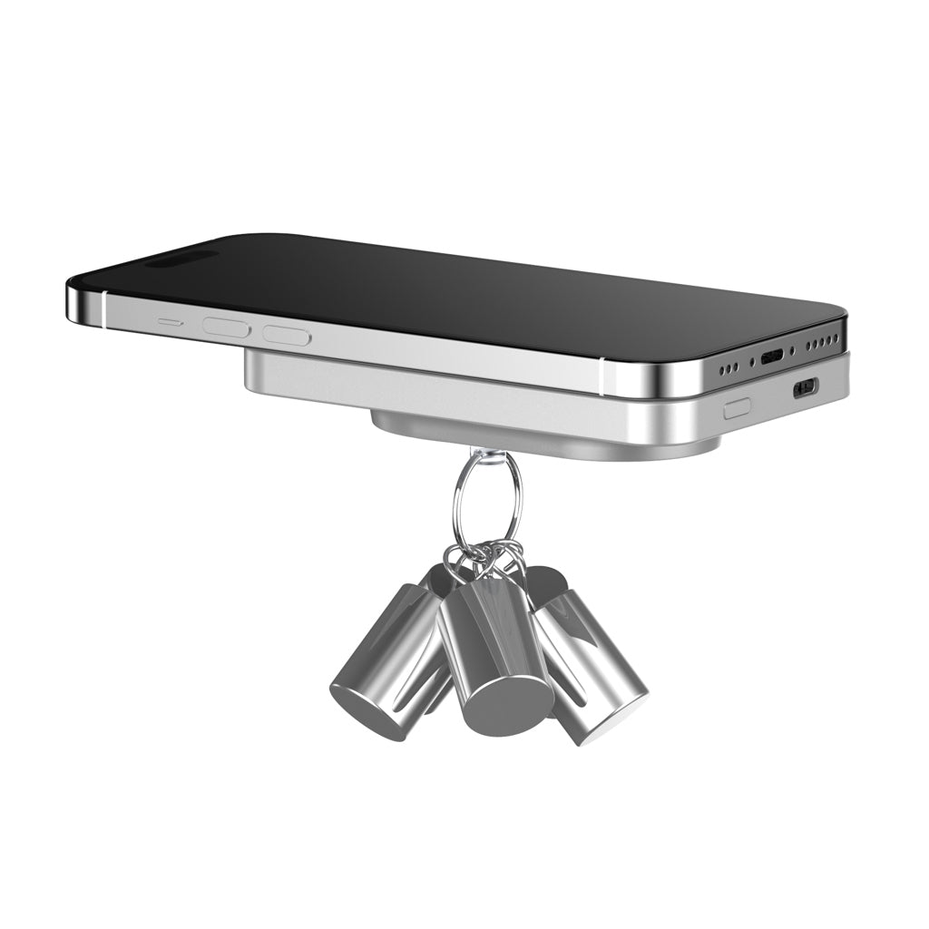 Urban Vitamin Compton 10000mAh Powerbank aus RCS Plastik/Alu – silber