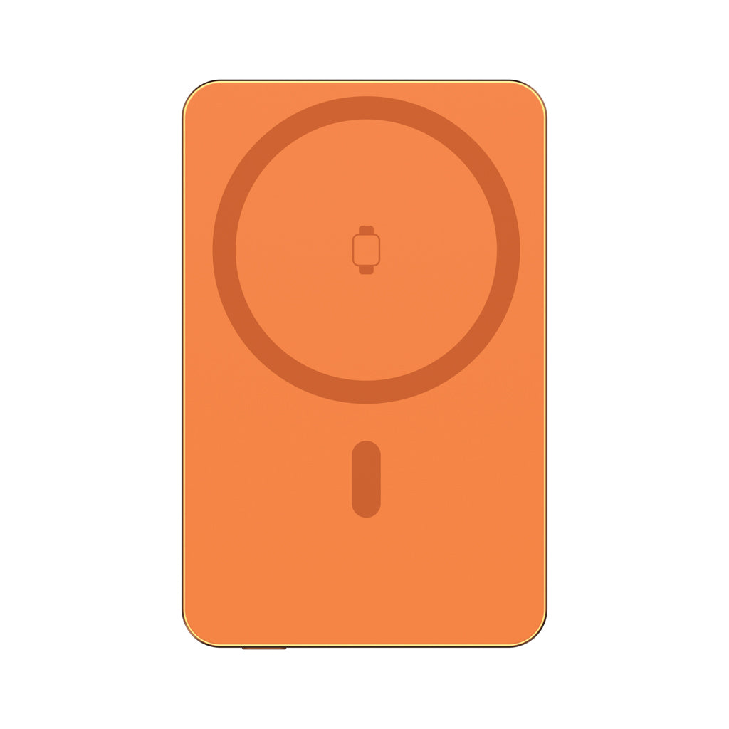Urban Vitamin Marin 5.000mAh magnet. 15W Wireless Powerbank – orange