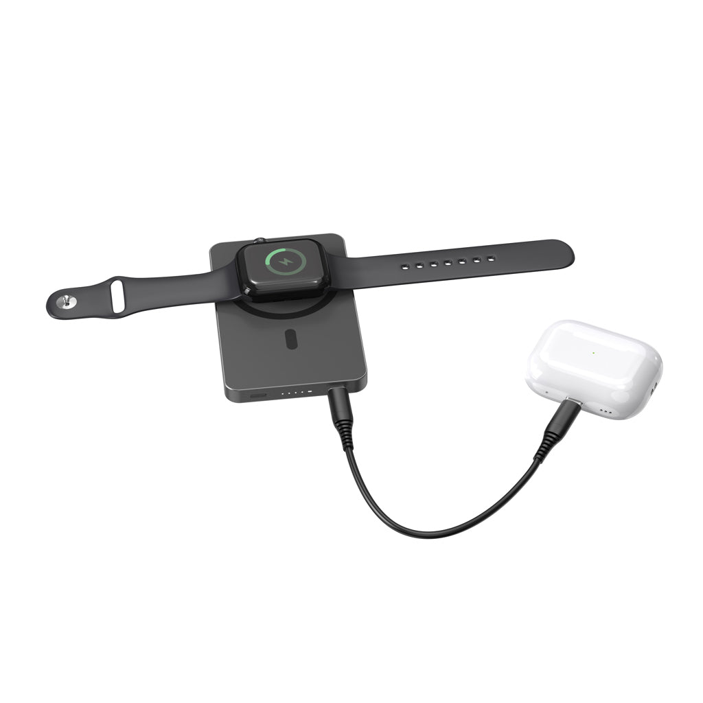Urban Vitamin Marin 5.000mAh magnet. 15W Wireless Powerbank – schwarz