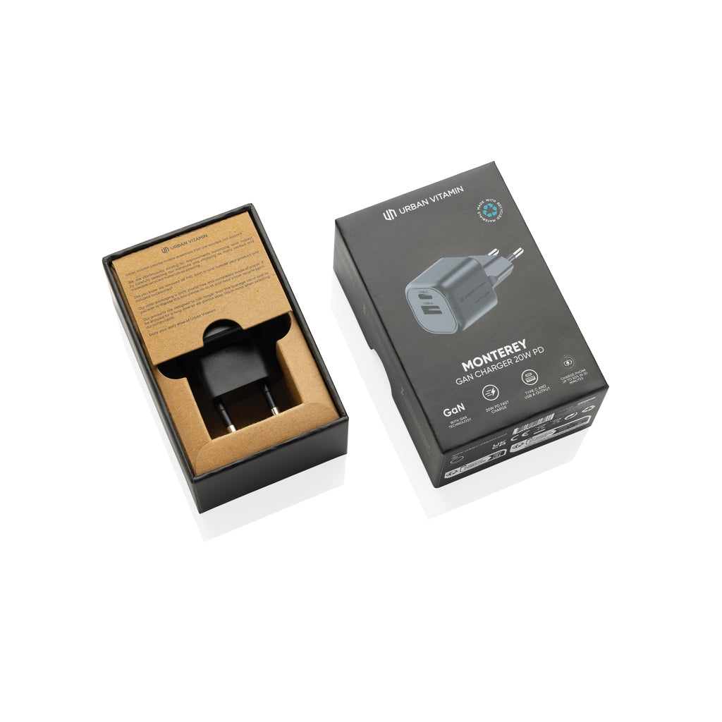 Urban Vitamin Monterey 20W-GAN-Ladegerät aus RCS rec. PC