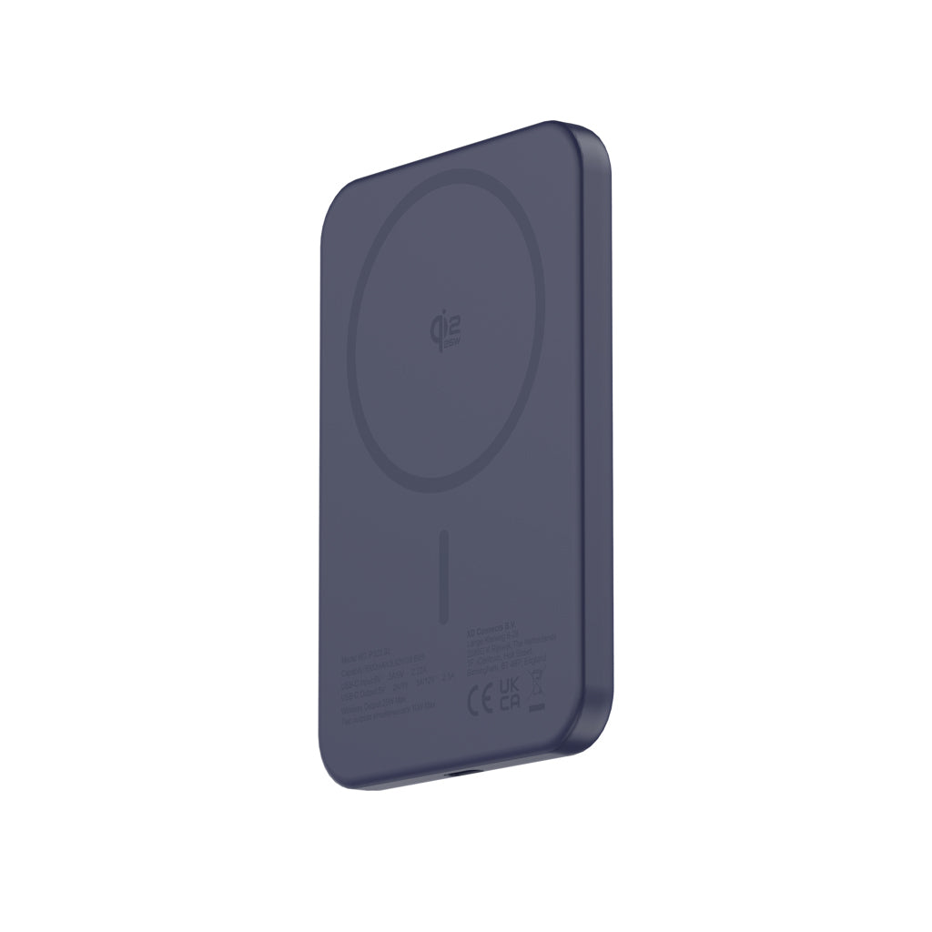 Urban Vitamin Pomona 5000mAh Qi2.2 25W magnetische Powerbank – blau