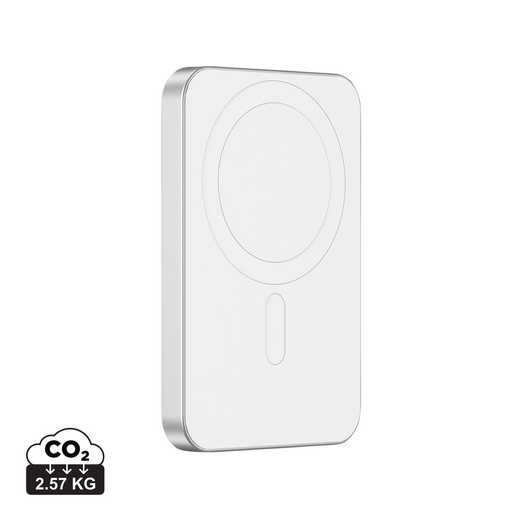 Urban Vitamin Richmond 5000mAh Powerbank aus RCS Plastik/Alu – silber