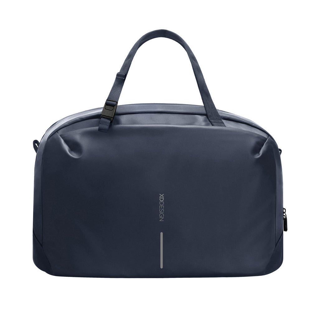 Urban wasserabweisende Wochenendtasche – navy blau