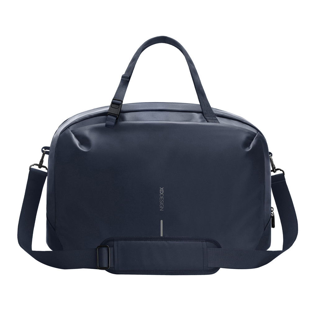 Urban wasserabweisende Wochenendtasche – navy blau