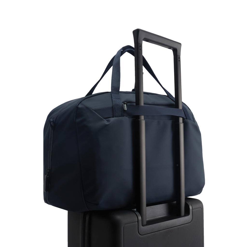 Urban wasserabweisende Wochenendtasche – navy blau
