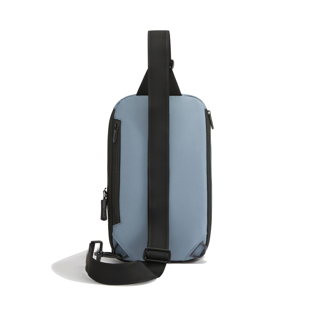 Urban wasserabweisender Sling-Bag – blau