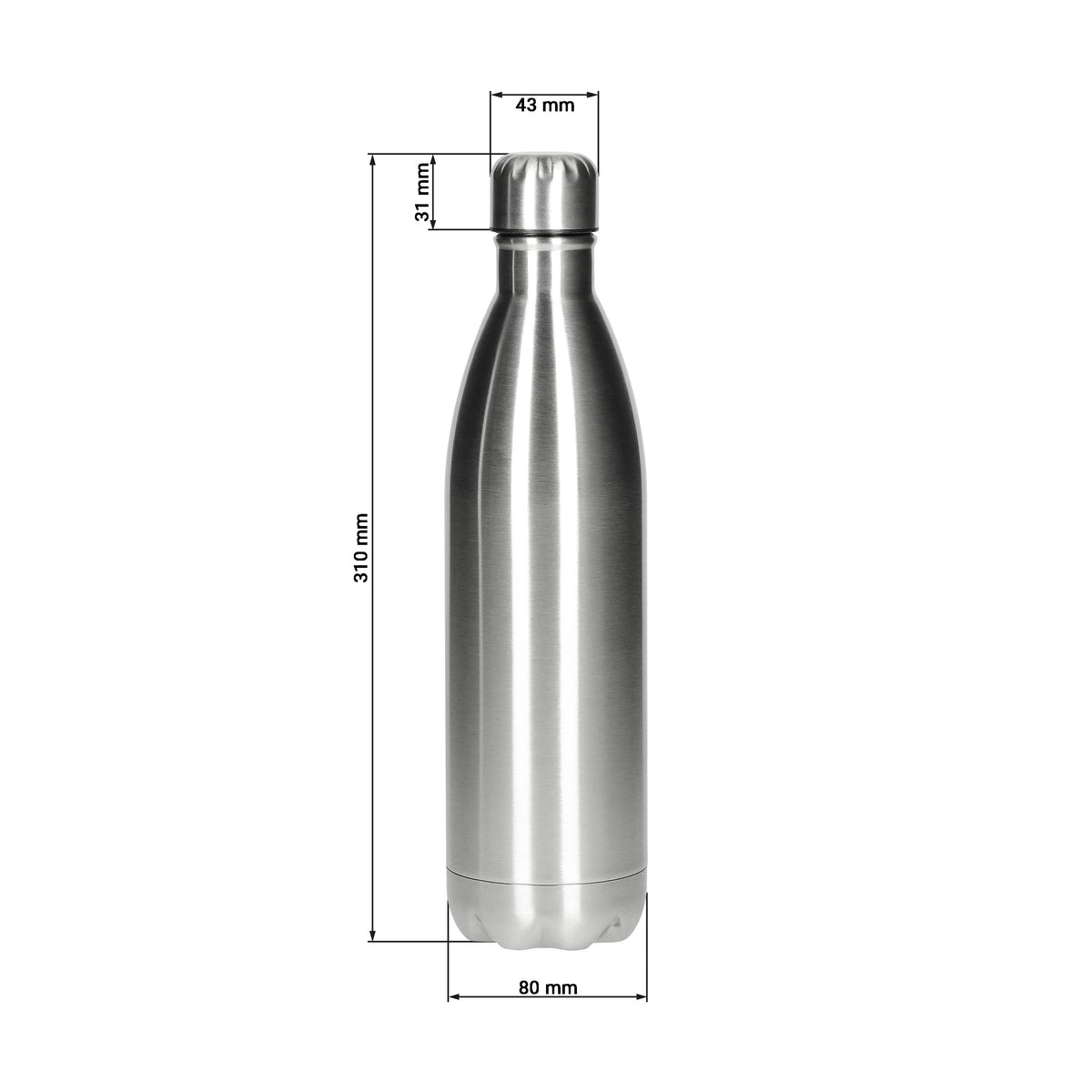 Vakuum Flasche „Colare“ 0,75 l