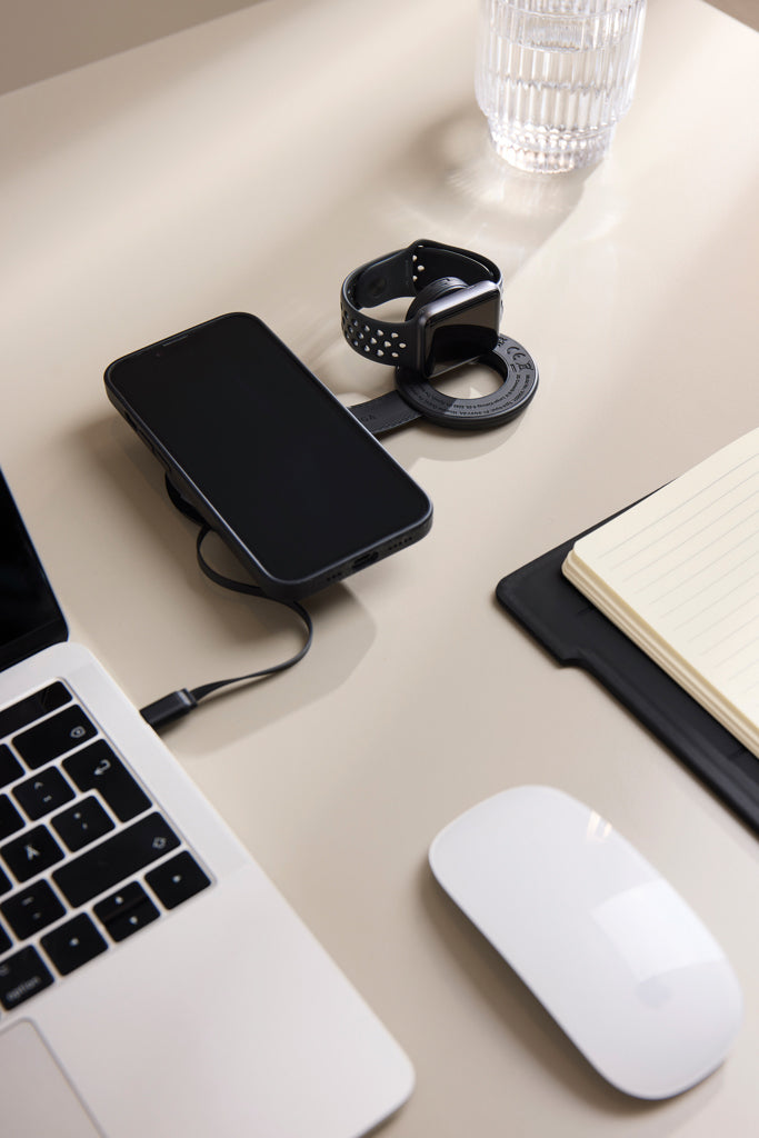 VINGA Baltimore 2-in-1 kabelloser 15W RCS Travel Charger
