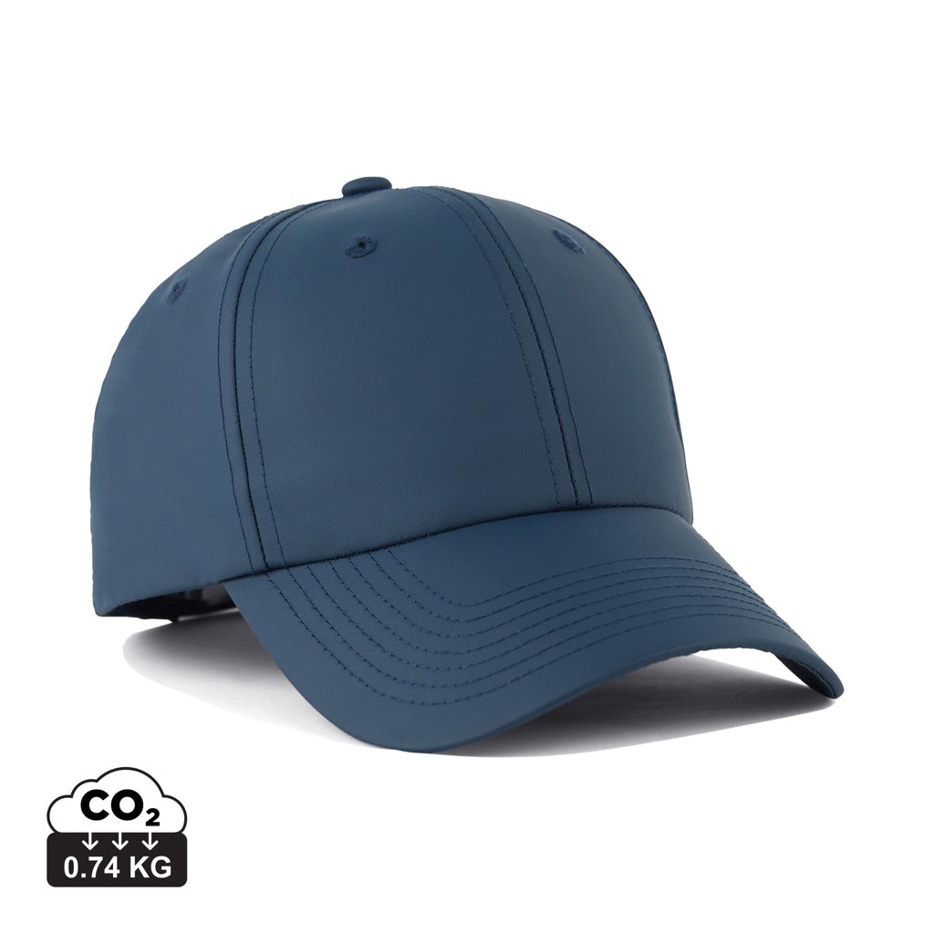 VINGA Baltimore AWARE™ Kappe aus recyceltem PET – navy blau