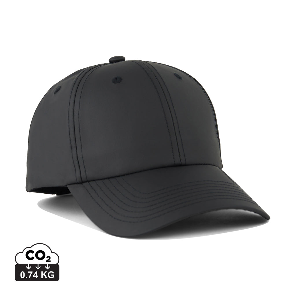 VINGA Baltimore AWARE™ Kappe aus recyceltem PET – schwarz