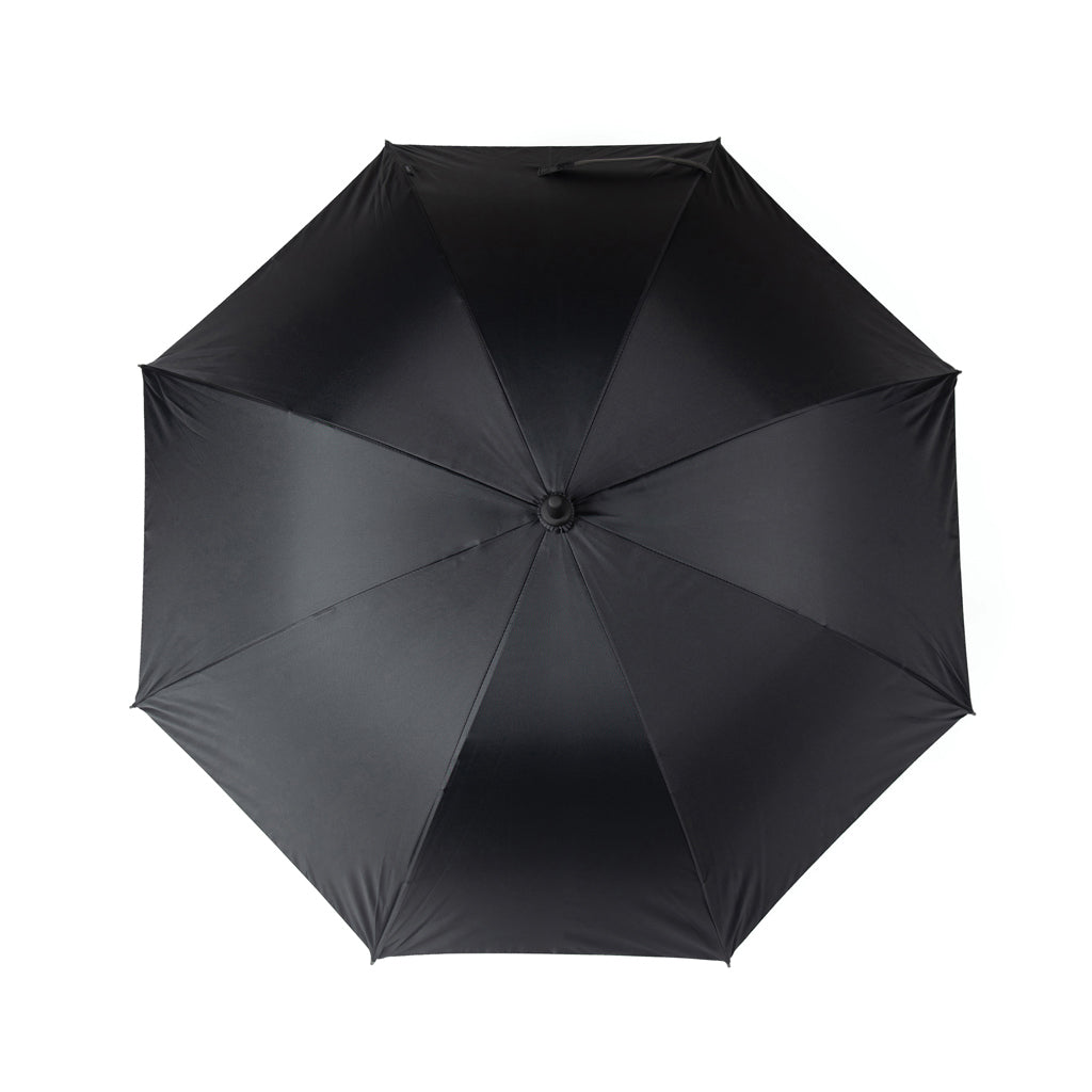 VINGA Baltimore AWARE™ RPET 23“ Regenschirm – schwarz