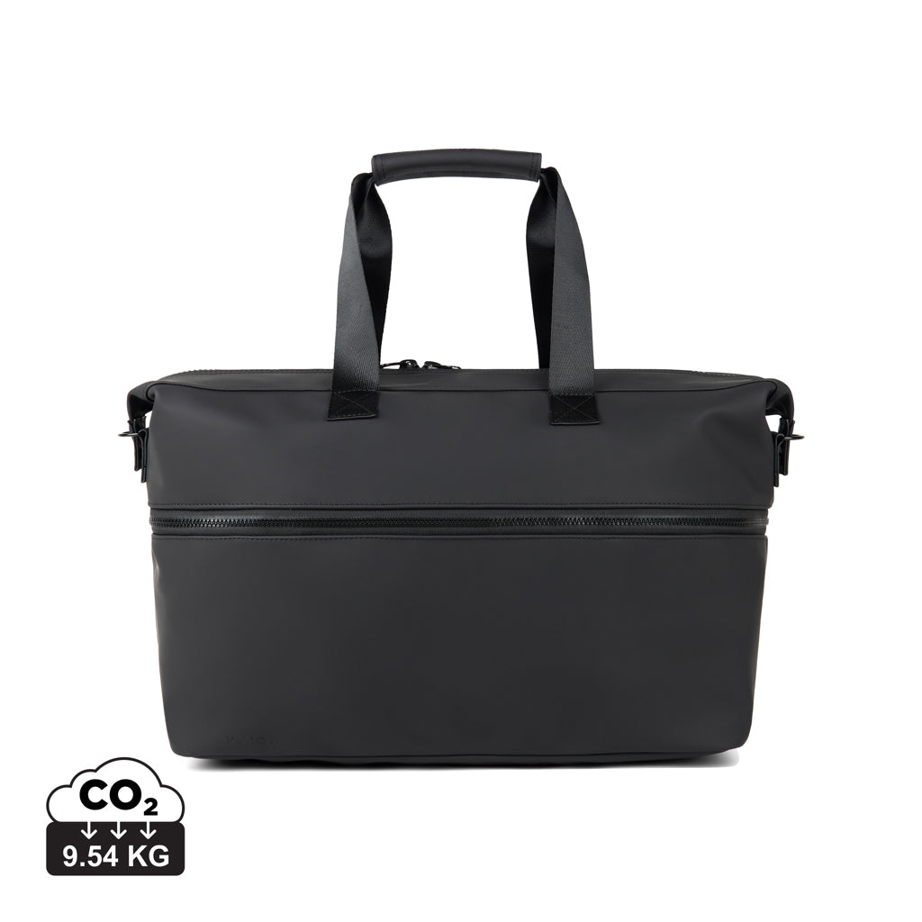 VINGA Baltimore RCS – erweiterbare Wochenendtasche – schwarz