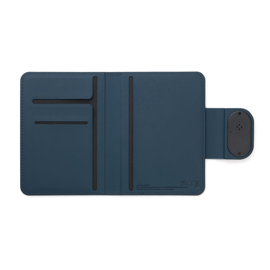 VINGA Baltimore RCS Passport Cover mit Dual-Finder – navy blau