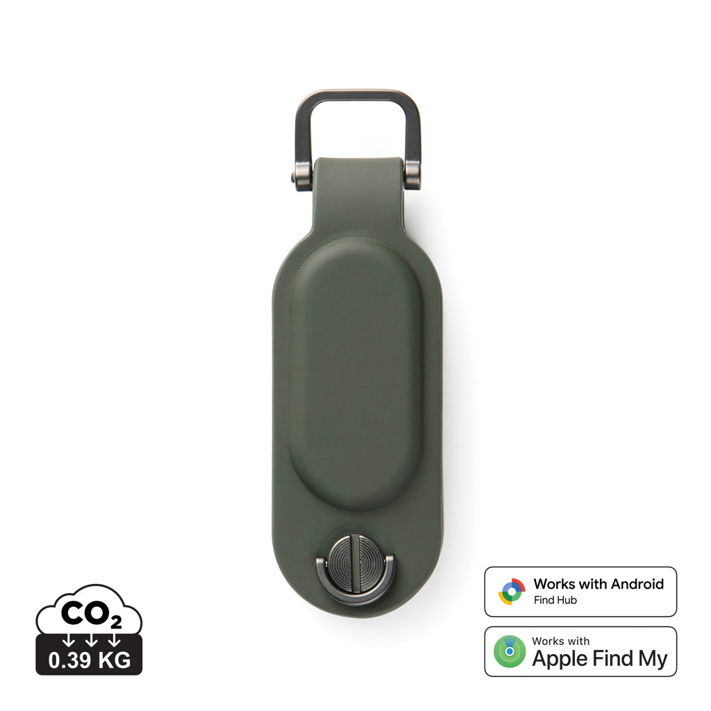 VINGA Baltimore RCS Schlüsselhalter mit Dual-Finder – grün