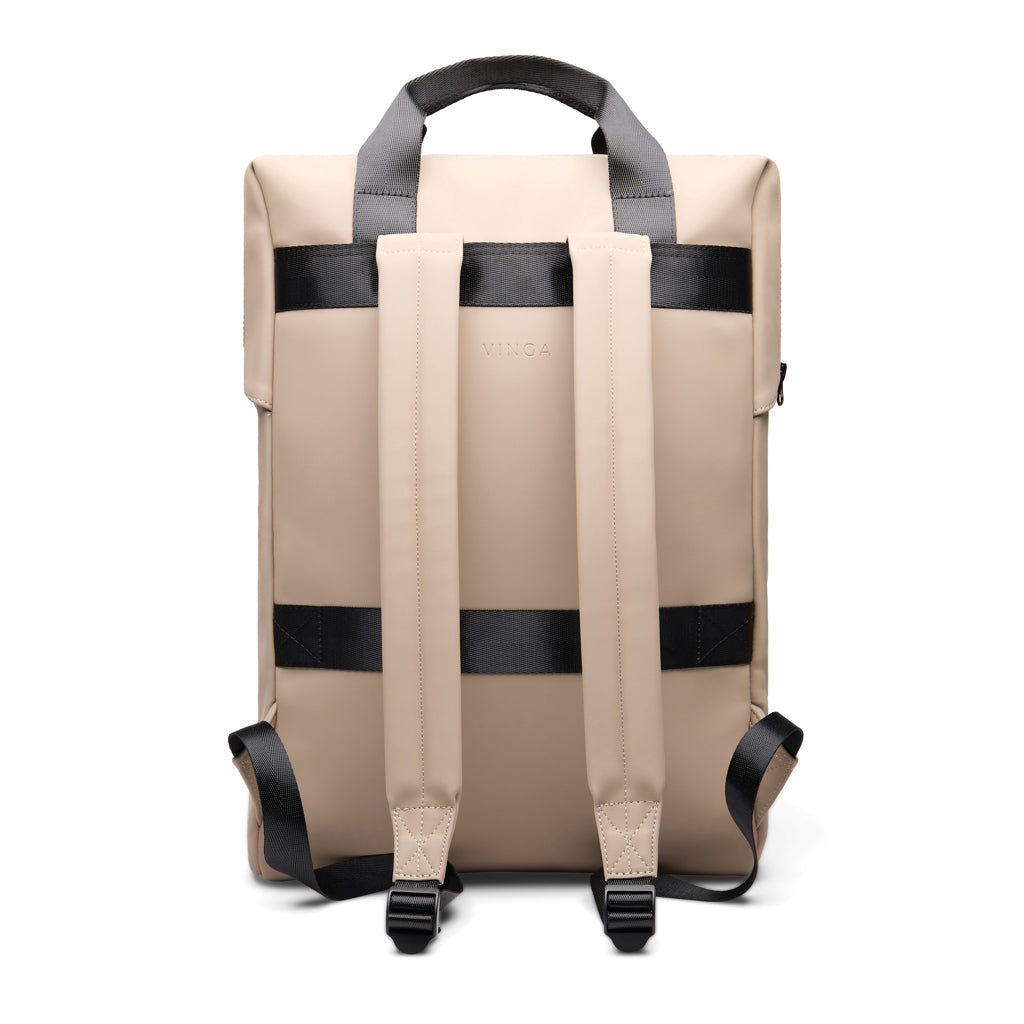 VINGA Baltimore RCS Tote Rucksack – greige
