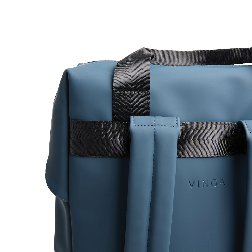 VINGA Baltimore RCS Tote Rucksack – navy blau