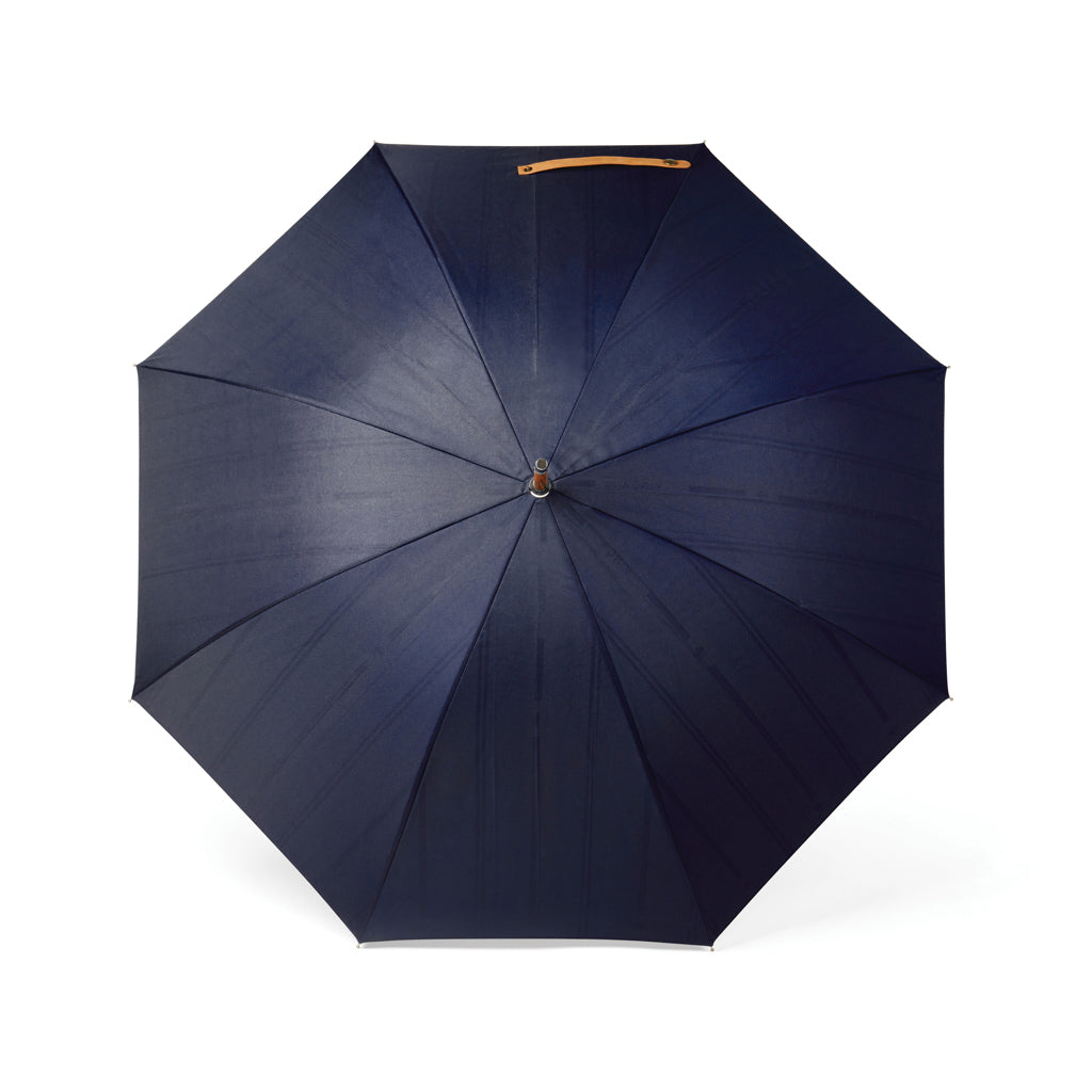 VINGA Bosler AWARE™ Regenschirm aus recyceltem PET – navy blau