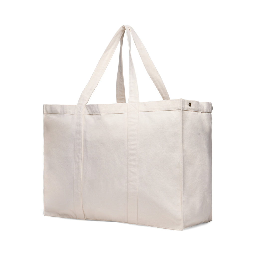 VINGA Hilo AWARE™ Maxi-Tasche aus recyceltem Canvas – off white