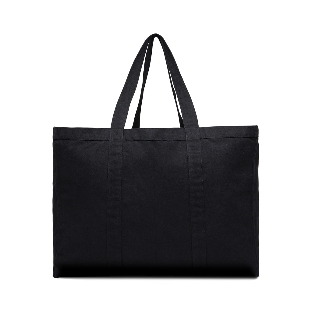 VINGA Hilo AWARE™ Maxi-Tasche aus recyceltem Canvas – schwarz