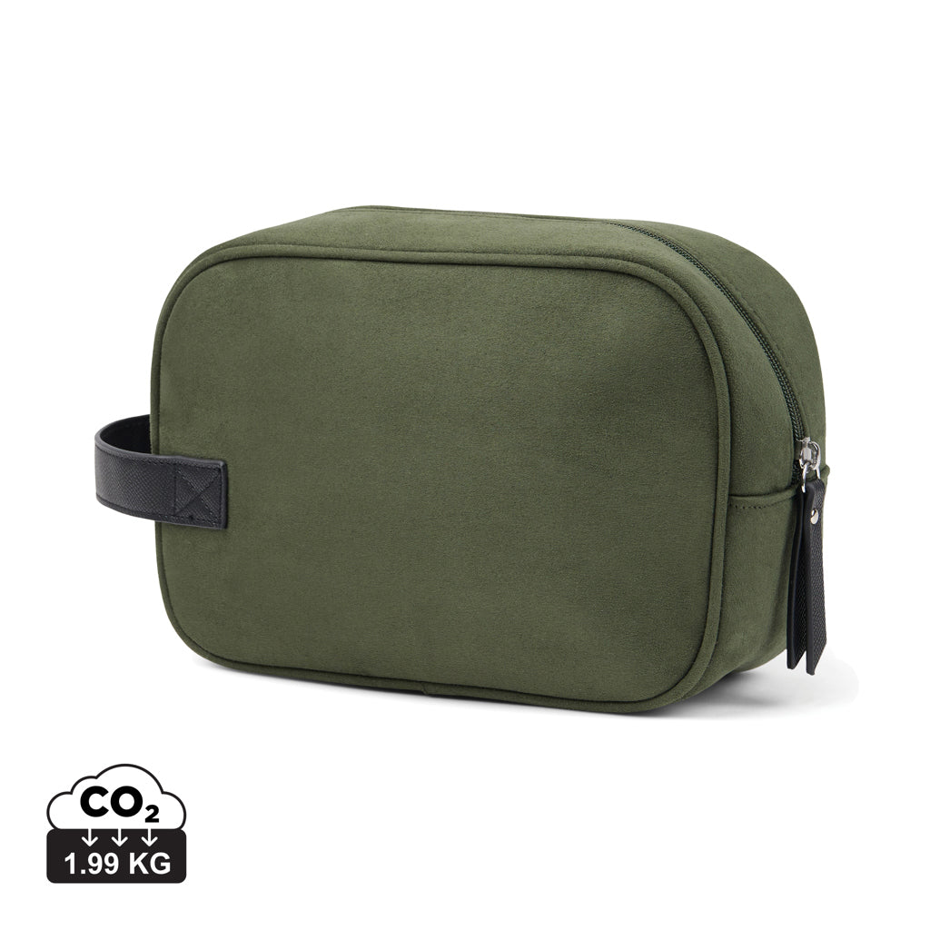 VINGA Marlow Kosmetiktasche aus RCS recyceltem Polyester – grün