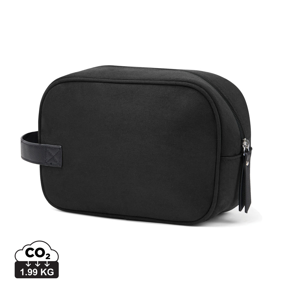 VINGA Marlow Kosmetiktasche aus RCS recyceltem Polyester – schwarz
