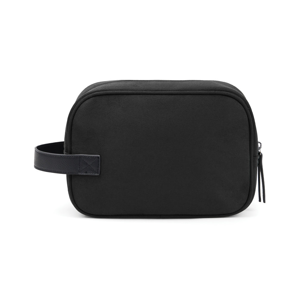 VINGA Marlow Kosmetiktasche aus RCS recyceltem Polyester – schwarz