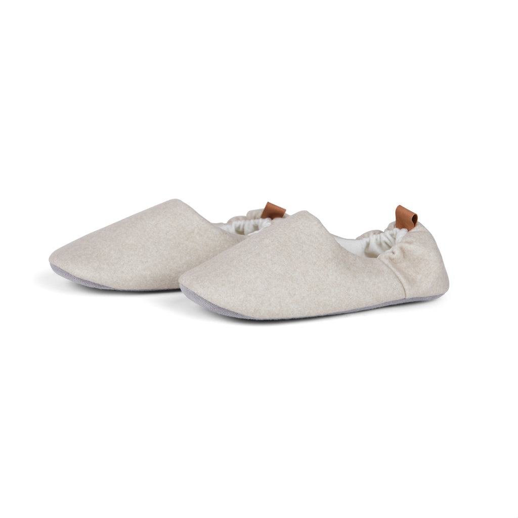 VINGA Moulton Hausschuhe aus RCS rPET (L/XL) – beige