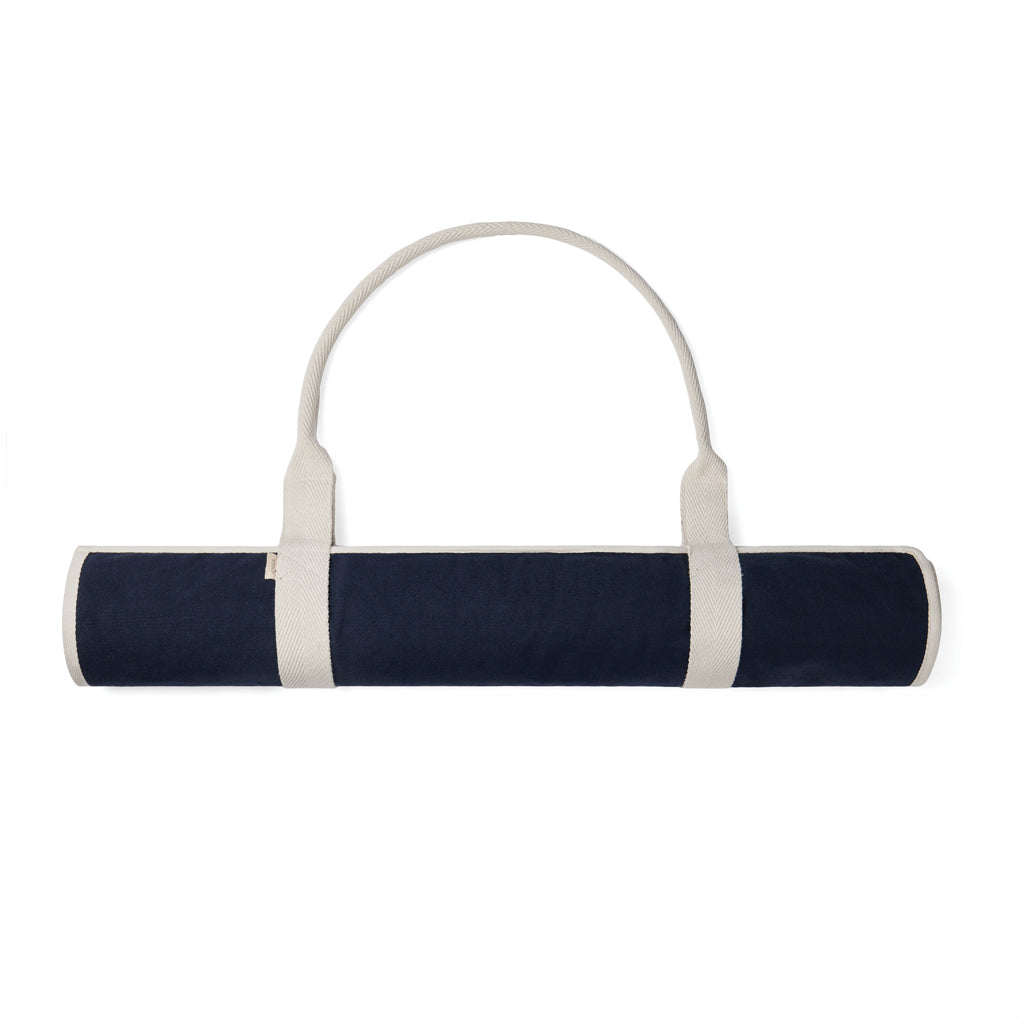 VINGA Volonne AWARE™ Strandmatte aus recyceltem Canvas – blau