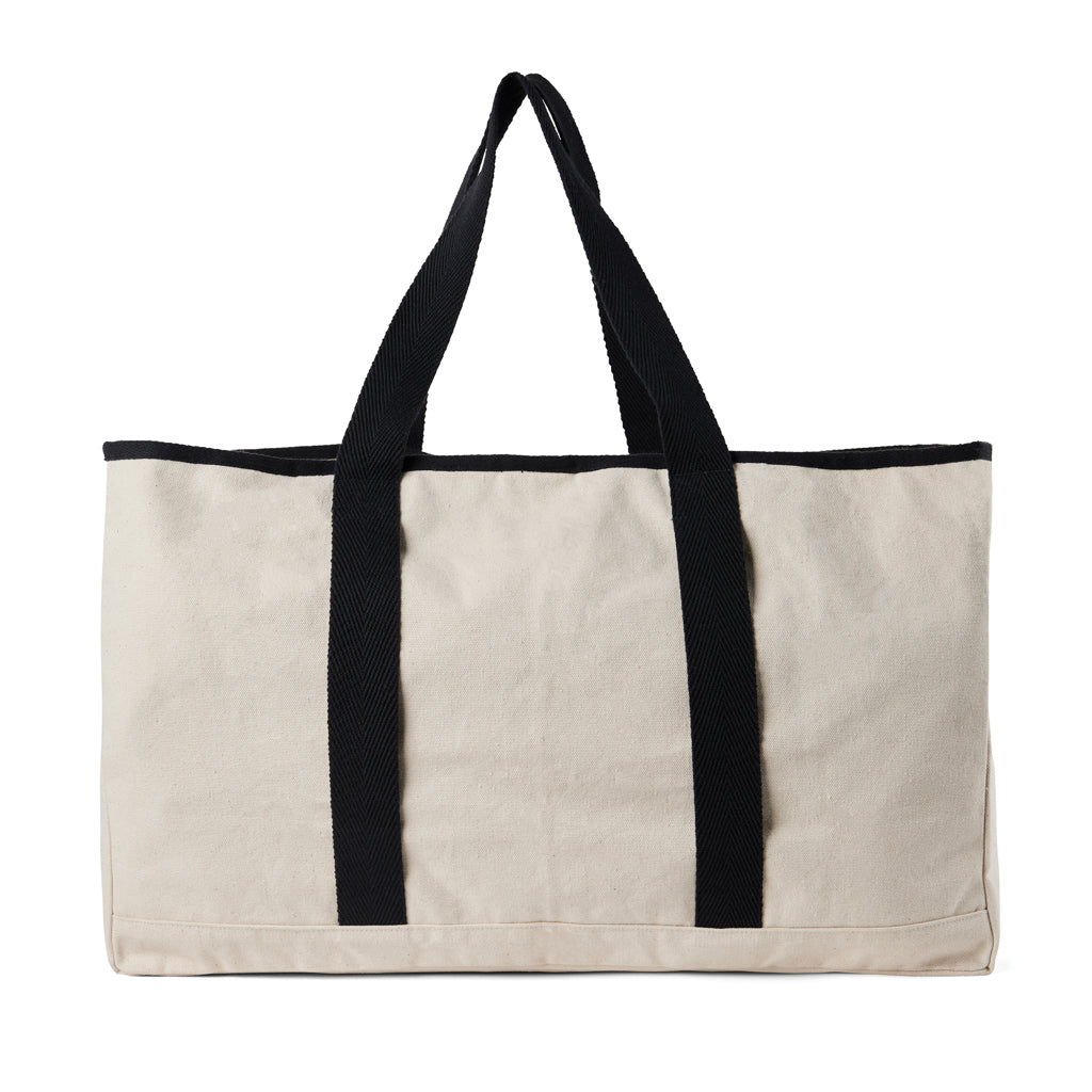 VINGA Volonne AWARE™ Strandtasche aus recyceltem Canvas – off white