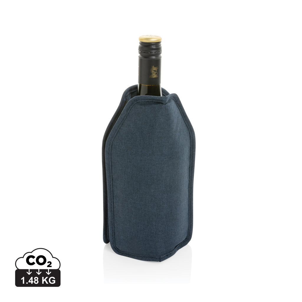 Vino AWARE™ rPET Weinkühler-Sleeve – navy blau