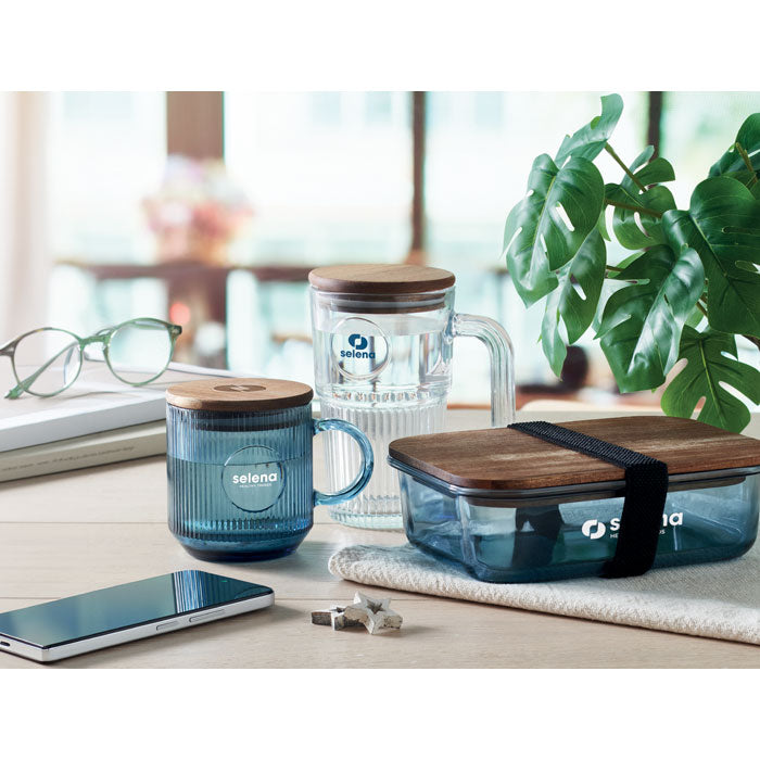 Transparent Blau