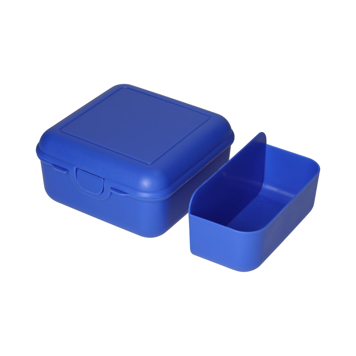 Vorratsdose „Cube“ deluxe, mit Trennschale – Blau