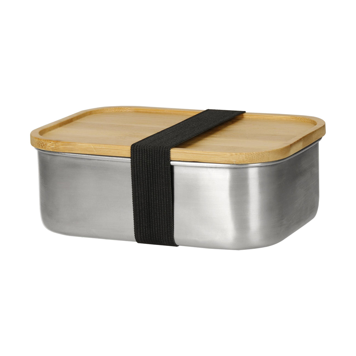 Vorratsdose „Vesper“, klein – Silber/natur